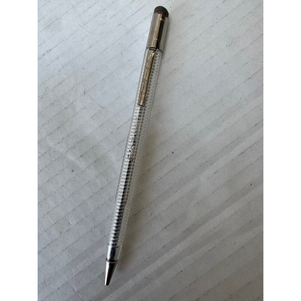 Scripto Vintage Mechanical Pencil Clear Classic
